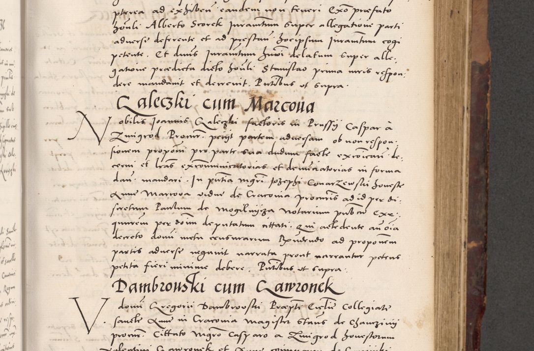 Zdjęcie nr 233 dla obiektu archiwalnego: Acta actorum causarum, sentenciarum tam diffinitivarum quam interloquutoriarum, decretorum, obligationum, quietationum et constitucionum procuratorum coram reverendo domino Bartholomeo Ganthkowski cancellario Gnesnensi, archidiacono et reverendissimi in Christo patris domini Andree Dei gratia episcopi Cracoviensis vicario in spiritualibus generali Cracoviensi ad annum Domini millesimum quingentesimum quingentesimum secundum, cuius indictio decima, pontificatus Julii pape tercii, annus tercius, foeliciter continuantur.