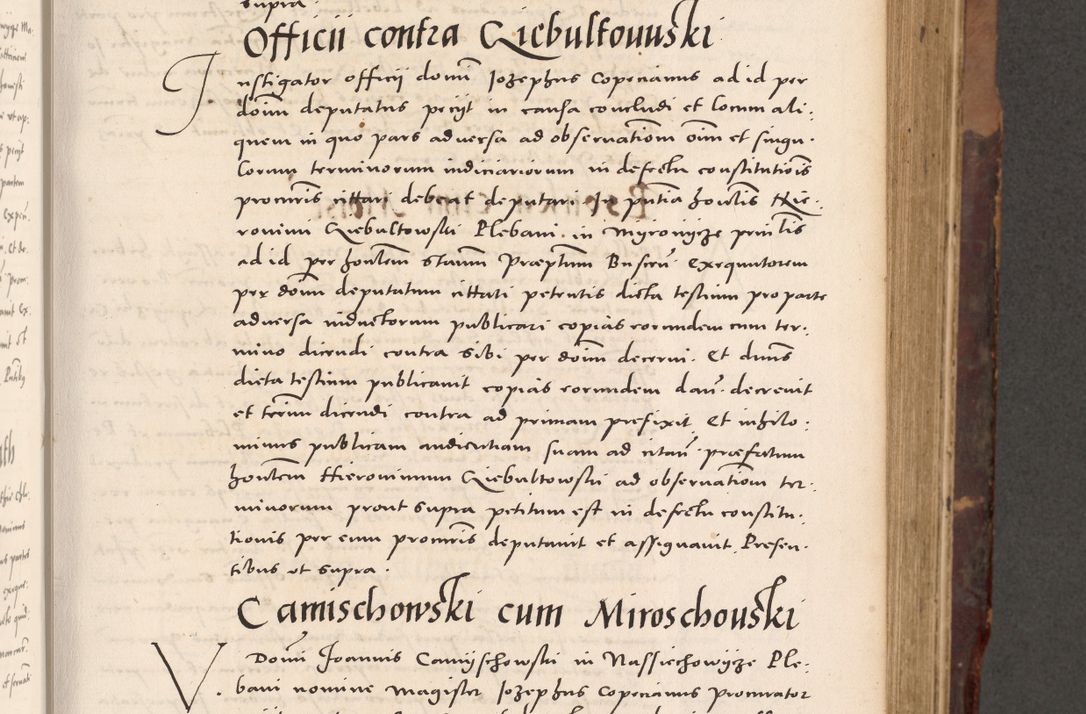 Zdjęcie nr 225 dla obiektu archiwalnego: Acta actorum causarum, sentenciarum tam diffinitivarum quam interloquutoriarum, decretorum, obligationum, quietationum et constitucionum procuratorum coram reverendo domino Bartholomeo Ganthkowski cancellario Gnesnensi, archidiacono et reverendissimi in Christo patris domini Andree Dei gratia episcopi Cracoviensis vicario in spiritualibus generali Cracoviensi ad annum Domini millesimum quingentesimum quingentesimum secundum, cuius indictio decima, pontificatus Julii pape tercii, annus tercius, foeliciter continuantur.