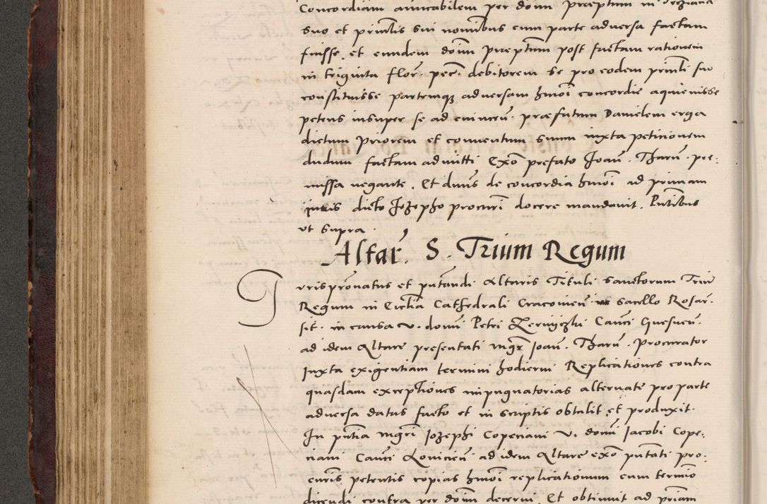 Zdjęcie nr 222 dla obiektu archiwalnego: Acta actorum causarum, sentenciarum tam diffinitivarum quam interloquutoriarum, decretorum, obligationum, quietationum et constitucionum procuratorum coram reverendo domino Bartholomeo Ganthkowski cancellario Gnesnensi, archidiacono et reverendissimi in Christo patris domini Andree Dei gratia episcopi Cracoviensis vicario in spiritualibus generali Cracoviensi ad annum Domini millesimum quingentesimum quingentesimum secundum, cuius indictio decima, pontificatus Julii pape tercii, annus tercius, foeliciter continuantur.