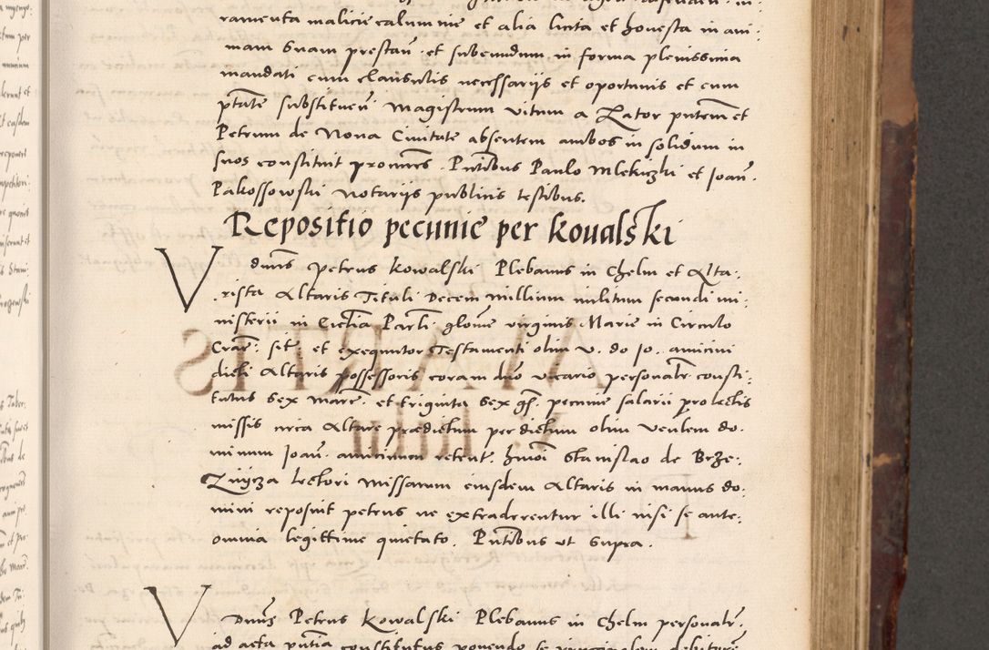 Zdjęcie nr 219 dla obiektu archiwalnego: Acta actorum causarum, sentenciarum tam diffinitivarum quam interloquutoriarum, decretorum, obligationum, quietationum et constitucionum procuratorum coram reverendo domino Bartholomeo Ganthkowski cancellario Gnesnensi, archidiacono et reverendissimi in Christo patris domini Andree Dei gratia episcopi Cracoviensis vicario in spiritualibus generali Cracoviensi ad annum Domini millesimum quingentesimum quingentesimum secundum, cuius indictio decima, pontificatus Julii pape tercii, annus tercius, foeliciter continuantur.