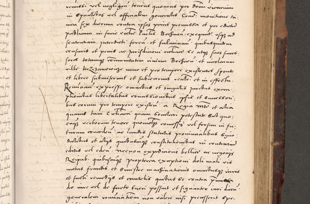 Zdjęcie nr 215 dla obiektu archiwalnego: Acta actorum causarum, sentenciarum tam diffinitivarum quam interloquutoriarum, decretorum, obligationum, quietationum et constitucionum procuratorum coram reverendo domino Bartholomeo Ganthkowski cancellario Gnesnensi, archidiacono et reverendissimi in Christo patris domini Andree Dei gratia episcopi Cracoviensis vicario in spiritualibus generali Cracoviensi ad annum Domini millesimum quingentesimum quingentesimum secundum, cuius indictio decima, pontificatus Julii pape tercii, annus tercius, foeliciter continuantur.
