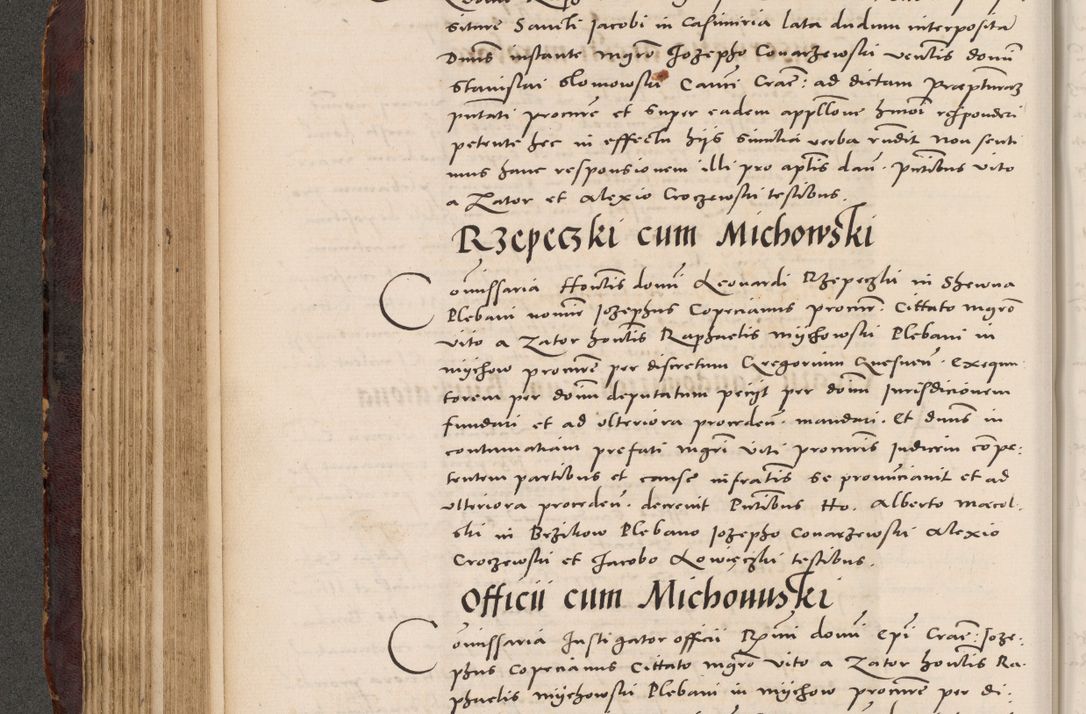 Zdjęcie nr 212 dla obiektu archiwalnego: Acta actorum causarum, sentenciarum tam diffinitivarum quam interloquutoriarum, decretorum, obligationum, quietationum et constitucionum procuratorum coram reverendo domino Bartholomeo Ganthkowski cancellario Gnesnensi, archidiacono et reverendissimi in Christo patris domini Andree Dei gratia episcopi Cracoviensis vicario in spiritualibus generali Cracoviensi ad annum Domini millesimum quingentesimum quingentesimum secundum, cuius indictio decima, pontificatus Julii pape tercii, annus tercius, foeliciter continuantur.