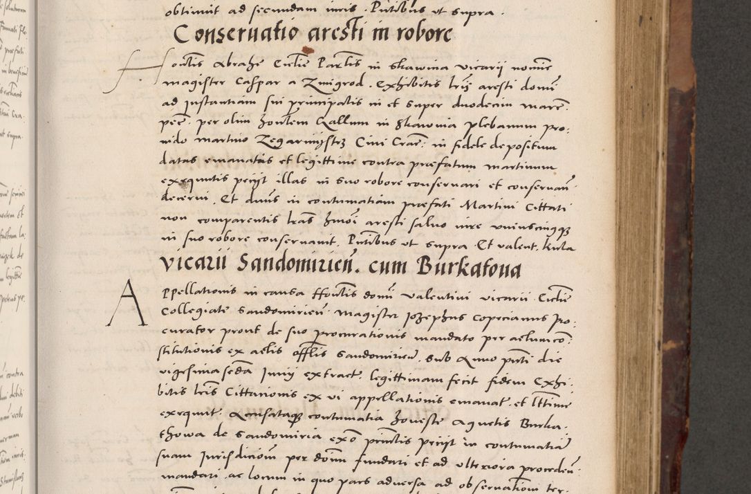 Zdjęcie nr 211 dla obiektu archiwalnego: Acta actorum causarum, sentenciarum tam diffinitivarum quam interloquutoriarum, decretorum, obligationum, quietationum et constitucionum procuratorum coram reverendo domino Bartholomeo Ganthkowski cancellario Gnesnensi, archidiacono et reverendissimi in Christo patris domini Andree Dei gratia episcopi Cracoviensis vicario in spiritualibus generali Cracoviensi ad annum Domini millesimum quingentesimum quingentesimum secundum, cuius indictio decima, pontificatus Julii pape tercii, annus tercius, foeliciter continuantur.
