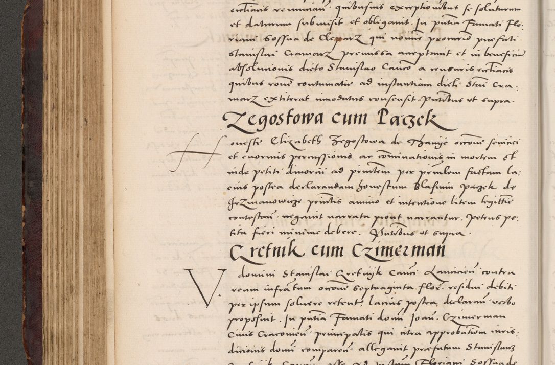 Zdjęcie nr 210 dla obiektu archiwalnego: Acta actorum causarum, sentenciarum tam diffinitivarum quam interloquutoriarum, decretorum, obligationum, quietationum et constitucionum procuratorum coram reverendo domino Bartholomeo Ganthkowski cancellario Gnesnensi, archidiacono et reverendissimi in Christo patris domini Andree Dei gratia episcopi Cracoviensis vicario in spiritualibus generali Cracoviensi ad annum Domini millesimum quingentesimum quingentesimum secundum, cuius indictio decima, pontificatus Julii pape tercii, annus tercius, foeliciter continuantur.