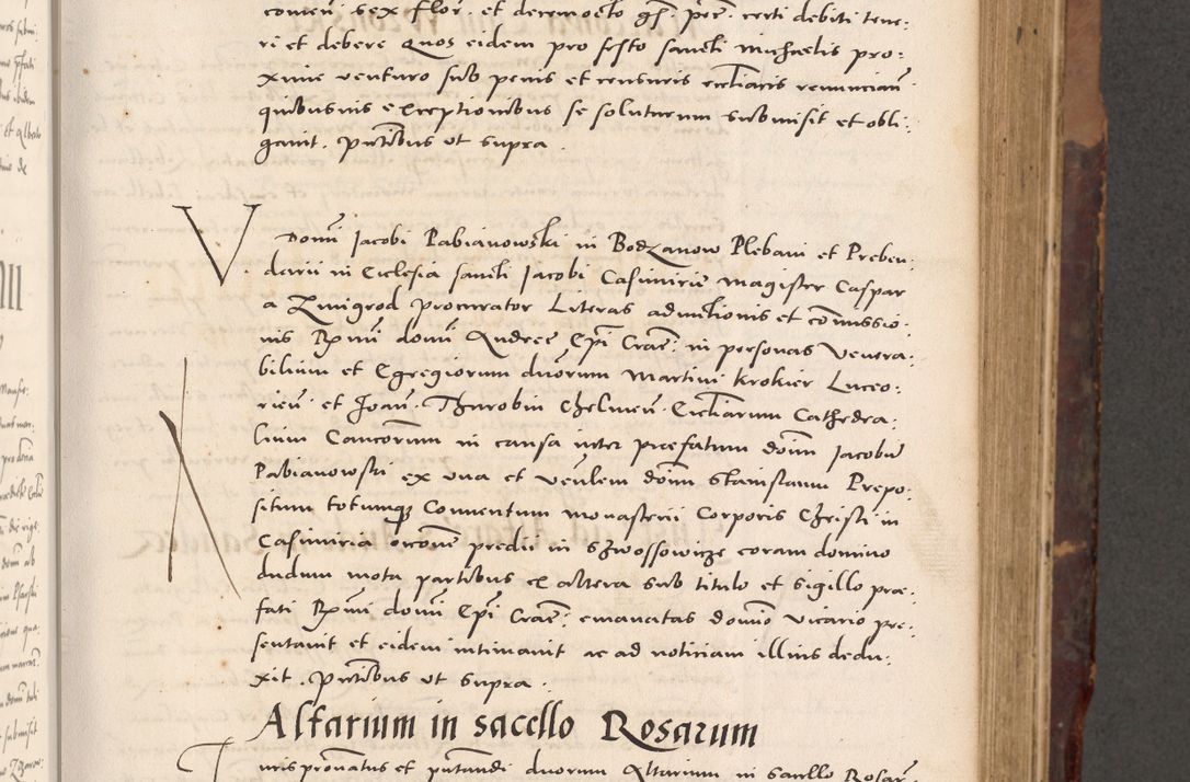 Zdjęcie nr 207 dla obiektu archiwalnego: Acta actorum causarum, sentenciarum tam diffinitivarum quam interloquutoriarum, decretorum, obligationum, quietationum et constitucionum procuratorum coram reverendo domino Bartholomeo Ganthkowski cancellario Gnesnensi, archidiacono et reverendissimi in Christo patris domini Andree Dei gratia episcopi Cracoviensis vicario in spiritualibus generali Cracoviensi ad annum Domini millesimum quingentesimum quingentesimum secundum, cuius indictio decima, pontificatus Julii pape tercii, annus tercius, foeliciter continuantur.