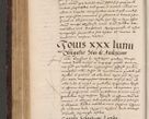 Zdjęcie nr 206 dla obiektu archiwalnego: Acta actorum causarum, sentenciarum tam diffinitivarum quam interloquutoriarum, decretorum, obligationum, quietationum et constitucionum procuratorum coram reverendo domino Bartholomeo Ganthkowski cancellario Gnesnensi, archidiacono et reverendissimi in Christo patris domini Andree Dei gratia episcopi Cracoviensis vicario in spiritualibus generali Cracoviensi ad annum Domini millesimum quingentesimum quingentesimum secundum, cuius indictio decima, pontificatus Julii pape tercii, annus tercius, foeliciter continuantur.