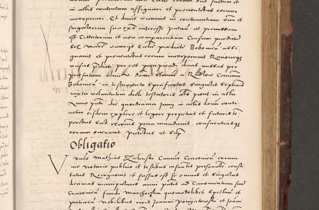 Zdjęcie nr 205 dla obiektu archiwalnego: Acta actorum causarum, sentenciarum tam diffinitivarum quam interloquutoriarum, decretorum, obligationum, quietationum et constitucionum procuratorum coram reverendo domino Bartholomeo Ganthkowski cancellario Gnesnensi, archidiacono et reverendissimi in Christo patris domini Andree Dei gratia episcopi Cracoviensis vicario in spiritualibus generali Cracoviensi ad annum Domini millesimum quingentesimum quingentesimum secundum, cuius indictio decima, pontificatus Julii pape tercii, annus tercius, foeliciter continuantur.