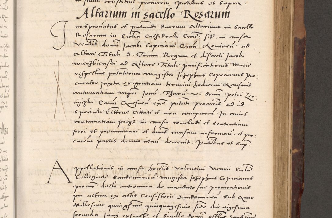 Zdjęcie nr 201 dla obiektu archiwalnego: Acta actorum causarum, sentenciarum tam diffinitivarum quam interloquutoriarum, decretorum, obligationum, quietationum et constitucionum procuratorum coram reverendo domino Bartholomeo Ganthkowski cancellario Gnesnensi, archidiacono et reverendissimi in Christo patris domini Andree Dei gratia episcopi Cracoviensis vicario in spiritualibus generali Cracoviensi ad annum Domini millesimum quingentesimum quingentesimum secundum, cuius indictio decima, pontificatus Julii pape tercii, annus tercius, foeliciter continuantur.