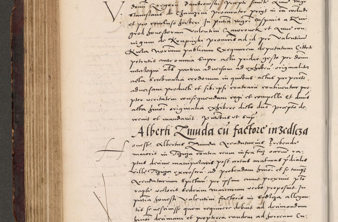 Zdjęcie nr 200 dla obiektu archiwalnego: Acta actorum causarum, sentenciarum tam diffinitivarum quam interloquutoriarum, decretorum, obligationum, quietationum et constitucionum procuratorum coram reverendo domino Bartholomeo Ganthkowski cancellario Gnesnensi, archidiacono et reverendissimi in Christo patris domini Andree Dei gratia episcopi Cracoviensis vicario in spiritualibus generali Cracoviensi ad annum Domini millesimum quingentesimum quingentesimum secundum, cuius indictio decima, pontificatus Julii pape tercii, annus tercius, foeliciter continuantur.