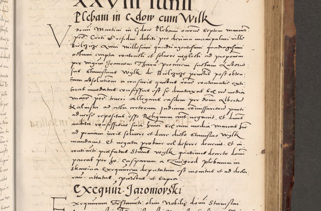 Zdjęcie nr 199 dla obiektu archiwalnego: Acta actorum causarum, sentenciarum tam diffinitivarum quam interloquutoriarum, decretorum, obligationum, quietationum et constitucionum procuratorum coram reverendo domino Bartholomeo Ganthkowski cancellario Gnesnensi, archidiacono et reverendissimi in Christo patris domini Andree Dei gratia episcopi Cracoviensis vicario in spiritualibus generali Cracoviensi ad annum Domini millesimum quingentesimum quingentesimum secundum, cuius indictio decima, pontificatus Julii pape tercii, annus tercius, foeliciter continuantur.