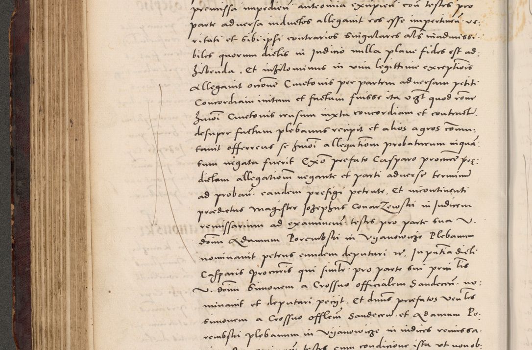 Zdjęcie nr 196 dla obiektu archiwalnego: Acta actorum causarum, sentenciarum tam diffinitivarum quam interloquutoriarum, decretorum, obligationum, quietationum et constitucionum procuratorum coram reverendo domino Bartholomeo Ganthkowski cancellario Gnesnensi, archidiacono et reverendissimi in Christo patris domini Andree Dei gratia episcopi Cracoviensis vicario in spiritualibus generali Cracoviensi ad annum Domini millesimum quingentesimum quingentesimum secundum, cuius indictio decima, pontificatus Julii pape tercii, annus tercius, foeliciter continuantur.