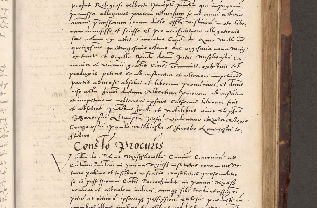 Zdjęcie nr 193 dla obiektu archiwalnego: Acta actorum causarum, sentenciarum tam diffinitivarum quam interloquutoriarum, decretorum, obligationum, quietationum et constitucionum procuratorum coram reverendo domino Bartholomeo Ganthkowski cancellario Gnesnensi, archidiacono et reverendissimi in Christo patris domini Andree Dei gratia episcopi Cracoviensis vicario in spiritualibus generali Cracoviensi ad annum Domini millesimum quingentesimum quingentesimum secundum, cuius indictio decima, pontificatus Julii pape tercii, annus tercius, foeliciter continuantur.