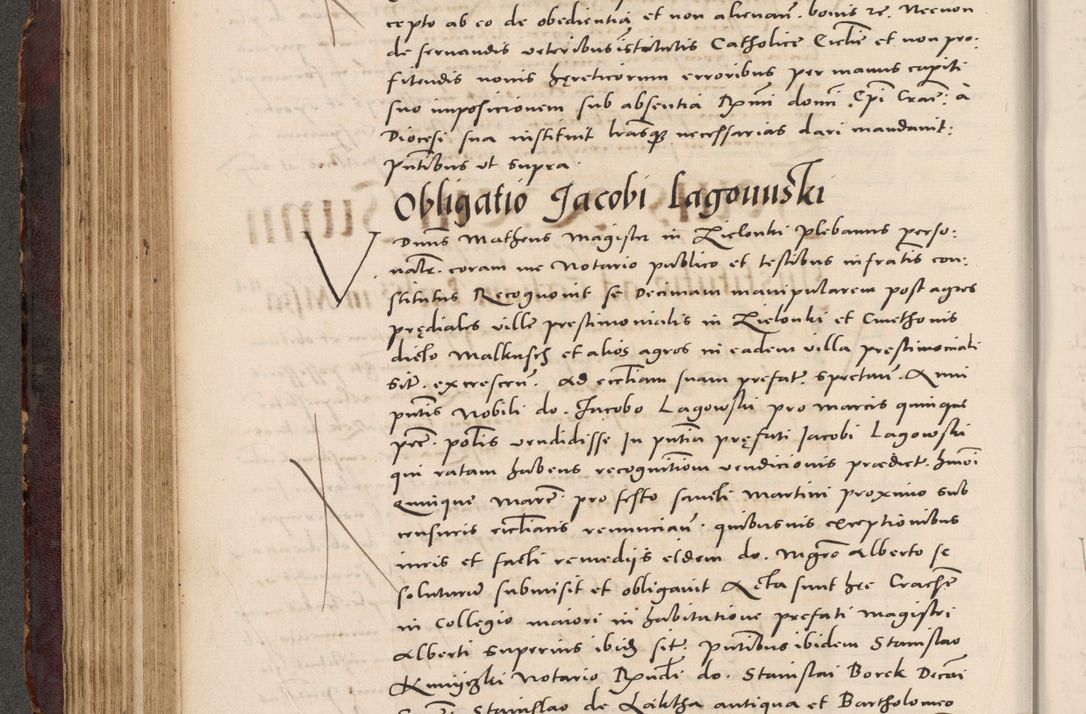 Zdjęcie nr 192 dla obiektu archiwalnego: Acta actorum causarum, sentenciarum tam diffinitivarum quam interloquutoriarum, decretorum, obligationum, quietationum et constitucionum procuratorum coram reverendo domino Bartholomeo Ganthkowski cancellario Gnesnensi, archidiacono et reverendissimi in Christo patris domini Andree Dei gratia episcopi Cracoviensis vicario in spiritualibus generali Cracoviensi ad annum Domini millesimum quingentesimum quingentesimum secundum, cuius indictio decima, pontificatus Julii pape tercii, annus tercius, foeliciter continuantur.
