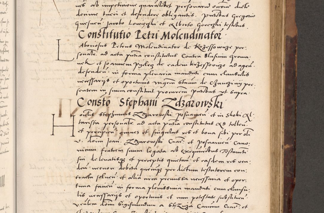 Zdjęcie nr 175 dla obiektu archiwalnego: Acta actorum causarum, sentenciarum tam diffinitivarum quam interloquutoriarum, decretorum, obligationum, quietationum et constitucionum procuratorum coram reverendo domino Bartholomeo Ganthkowski cancellario Gnesnensi, archidiacono et reverendissimi in Christo patris domini Andree Dei gratia episcopi Cracoviensis vicario in spiritualibus generali Cracoviensi ad annum Domini millesimum quingentesimum quingentesimum secundum, cuius indictio decima, pontificatus Julii pape tercii, annus tercius, foeliciter continuantur.