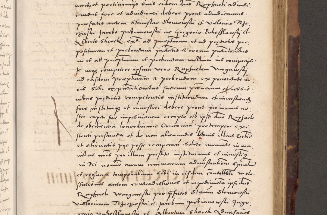 Zdjęcie nr 173 dla obiektu archiwalnego: Acta actorum causarum, sentenciarum tam diffinitivarum quam interloquutoriarum, decretorum, obligationum, quietationum et constitucionum procuratorum coram reverendo domino Bartholomeo Ganthkowski cancellario Gnesnensi, archidiacono et reverendissimi in Christo patris domini Andree Dei gratia episcopi Cracoviensis vicario in spiritualibus generali Cracoviensi ad annum Domini millesimum quingentesimum quingentesimum secundum, cuius indictio decima, pontificatus Julii pape tercii, annus tercius, foeliciter continuantur.