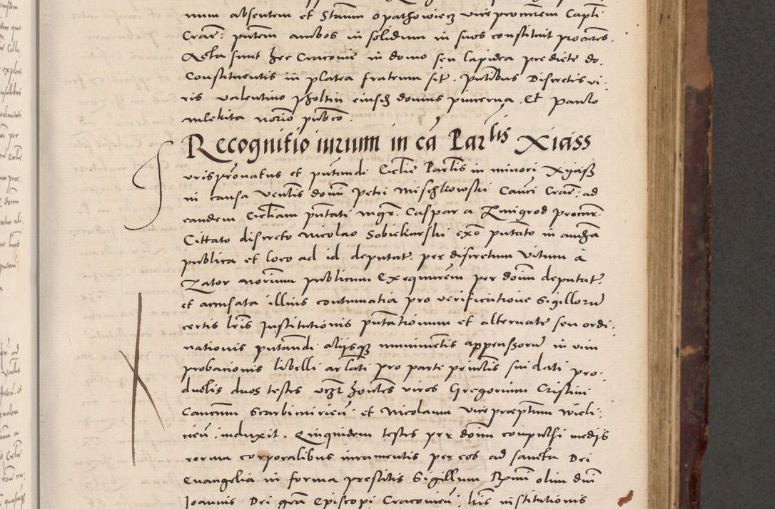 Zdjęcie nr 169 dla obiektu archiwalnego: Acta actorum causarum, sentenciarum tam diffinitivarum quam interloquutoriarum, decretorum, obligationum, quietationum et constitucionum procuratorum coram reverendo domino Bartholomeo Ganthkowski cancellario Gnesnensi, archidiacono et reverendissimi in Christo patris domini Andree Dei gratia episcopi Cracoviensis vicario in spiritualibus generali Cracoviensi ad annum Domini millesimum quingentesimum quingentesimum secundum, cuius indictio decima, pontificatus Julii pape tercii, annus tercius, foeliciter continuantur.