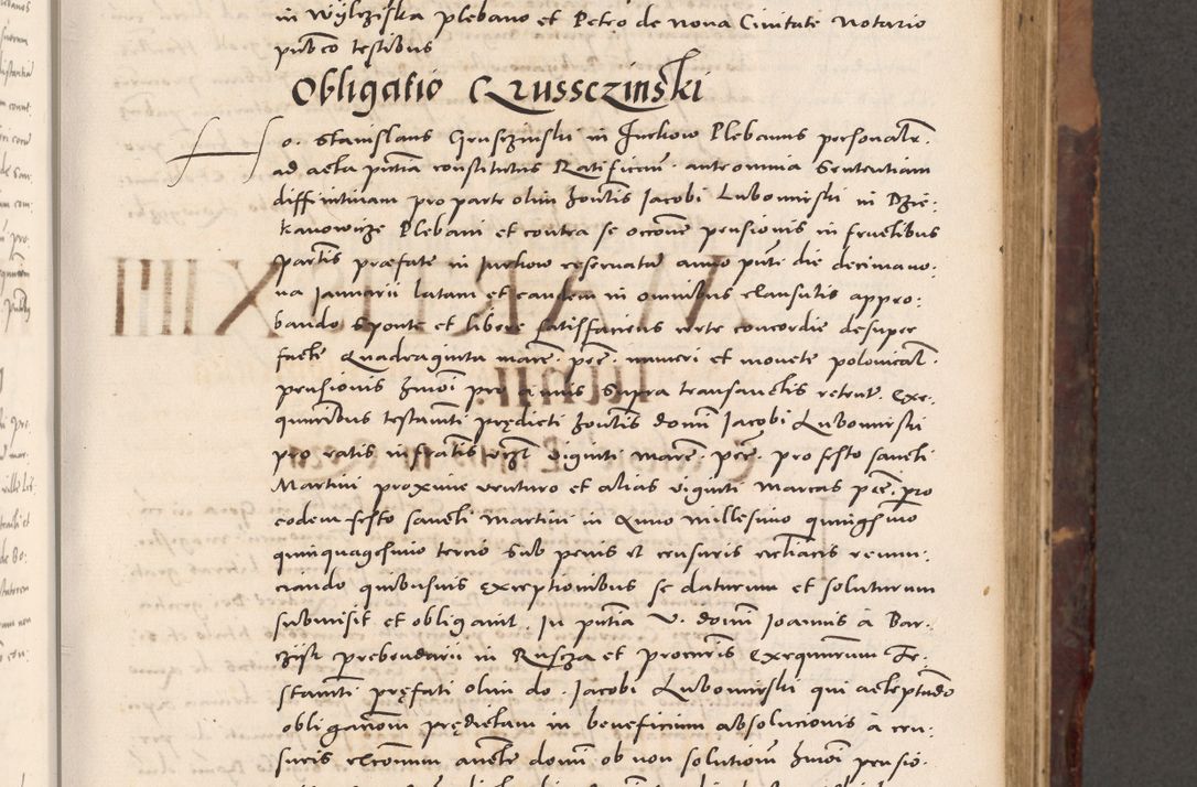 Zdjęcie nr 159 dla obiektu archiwalnego: Acta actorum causarum, sentenciarum tam diffinitivarum quam interloquutoriarum, decretorum, obligationum, quietationum et constitucionum procuratorum coram reverendo domino Bartholomeo Ganthkowski cancellario Gnesnensi, archidiacono et reverendissimi in Christo patris domini Andree Dei gratia episcopi Cracoviensis vicario in spiritualibus generali Cracoviensi ad annum Domini millesimum quingentesimum quingentesimum secundum, cuius indictio decima, pontificatus Julii pape tercii, annus tercius, foeliciter continuantur.
