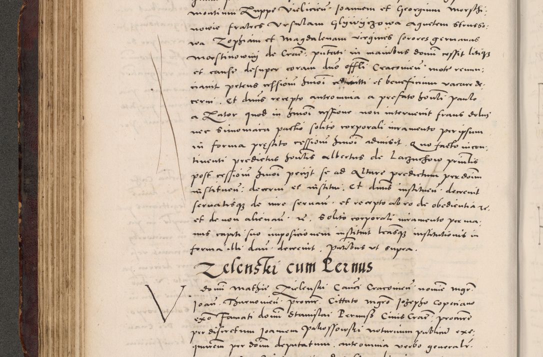 Zdjęcie nr 154 dla obiektu archiwalnego: Acta actorum causarum, sentenciarum tam diffinitivarum quam interloquutoriarum, decretorum, obligationum, quietationum et constitucionum procuratorum coram reverendo domino Bartholomeo Ganthkowski cancellario Gnesnensi, archidiacono et reverendissimi in Christo patris domini Andree Dei gratia episcopi Cracoviensis vicario in spiritualibus generali Cracoviensi ad annum Domini millesimum quingentesimum quingentesimum secundum, cuius indictio decima, pontificatus Julii pape tercii, annus tercius, foeliciter continuantur.
