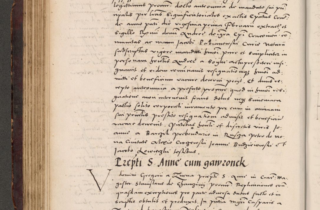 Zdjęcie nr 150 dla obiektu archiwalnego: Acta actorum causarum, sentenciarum tam diffinitivarum quam interloquutoriarum, decretorum, obligationum, quietationum et constitucionum procuratorum coram reverendo domino Bartholomeo Ganthkowski cancellario Gnesnensi, archidiacono et reverendissimi in Christo patris domini Andree Dei gratia episcopi Cracoviensis vicario in spiritualibus generali Cracoviensi ad annum Domini millesimum quingentesimum quingentesimum secundum, cuius indictio decima, pontificatus Julii pape tercii, annus tercius, foeliciter continuantur.