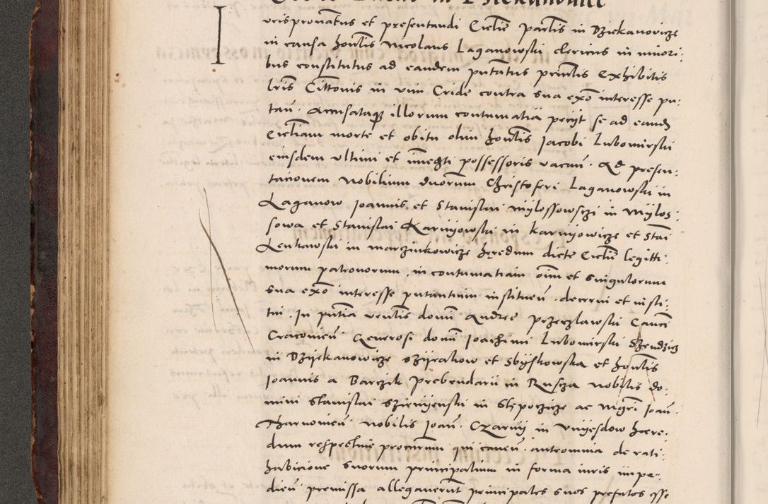 Zdjęcie nr 136 dla obiektu archiwalnego: Acta actorum causarum, sentenciarum tam diffinitivarum quam interloquutoriarum, decretorum, obligationum, quietationum et constitucionum procuratorum coram reverendo domino Bartholomeo Ganthkowski cancellario Gnesnensi, archidiacono et reverendissimi in Christo patris domini Andree Dei gratia episcopi Cracoviensis vicario in spiritualibus generali Cracoviensi ad annum Domini millesimum quingentesimum quingentesimum secundum, cuius indictio decima, pontificatus Julii pape tercii, annus tercius, foeliciter continuantur.
