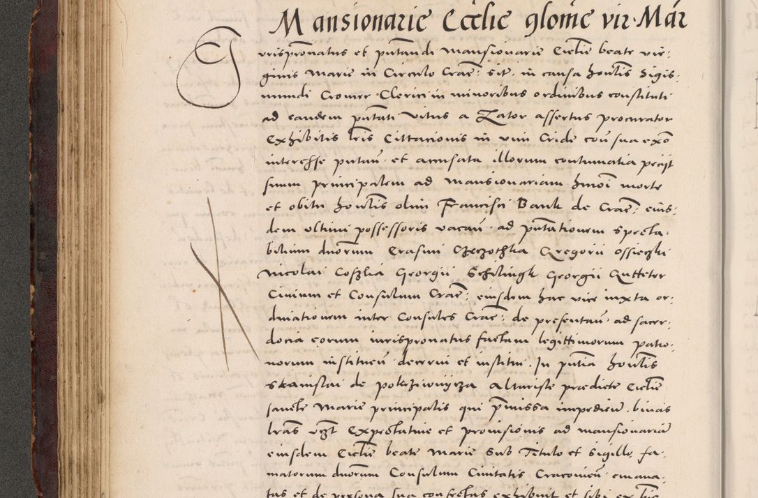 Zdjęcie nr 134 dla obiektu archiwalnego: Acta actorum causarum, sentenciarum tam diffinitivarum quam interloquutoriarum, decretorum, obligationum, quietationum et constitucionum procuratorum coram reverendo domino Bartholomeo Ganthkowski cancellario Gnesnensi, archidiacono et reverendissimi in Christo patris domini Andree Dei gratia episcopi Cracoviensis vicario in spiritualibus generali Cracoviensi ad annum Domini millesimum quingentesimum quingentesimum secundum, cuius indictio decima, pontificatus Julii pape tercii, annus tercius, foeliciter continuantur.