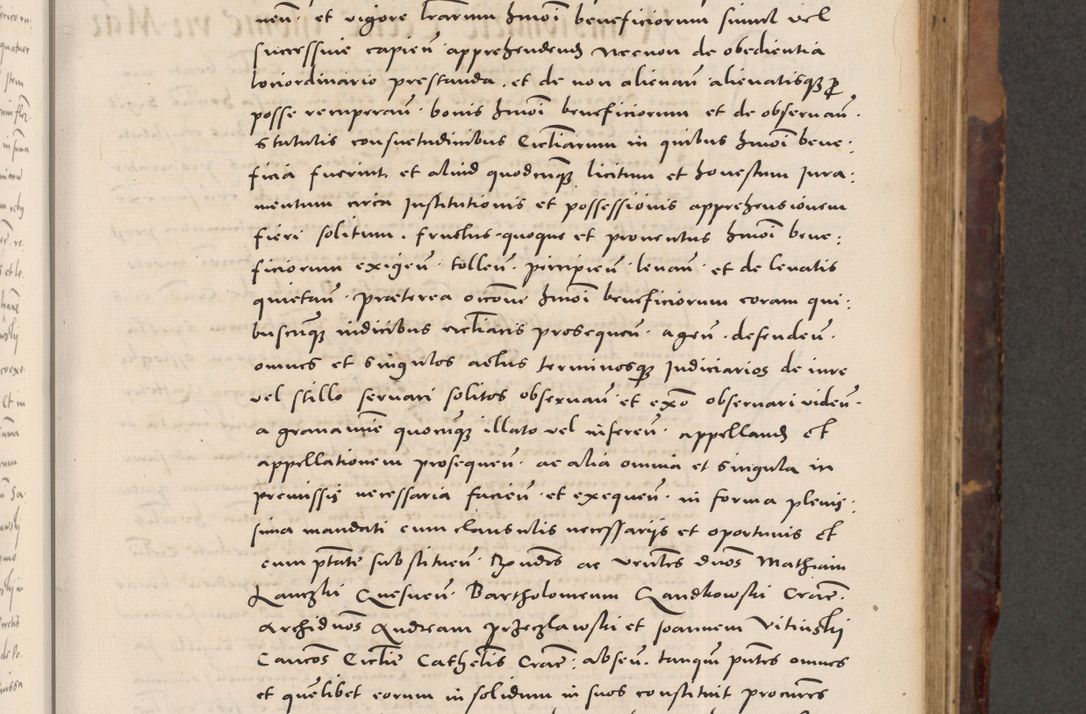 Zdjęcie nr 133 dla obiektu archiwalnego: Acta actorum causarum, sentenciarum tam diffinitivarum quam interloquutoriarum, decretorum, obligationum, quietationum et constitucionum procuratorum coram reverendo domino Bartholomeo Ganthkowski cancellario Gnesnensi, archidiacono et reverendissimi in Christo patris domini Andree Dei gratia episcopi Cracoviensis vicario in spiritualibus generali Cracoviensi ad annum Domini millesimum quingentesimum quingentesimum secundum, cuius indictio decima, pontificatus Julii pape tercii, annus tercius, foeliciter continuantur.