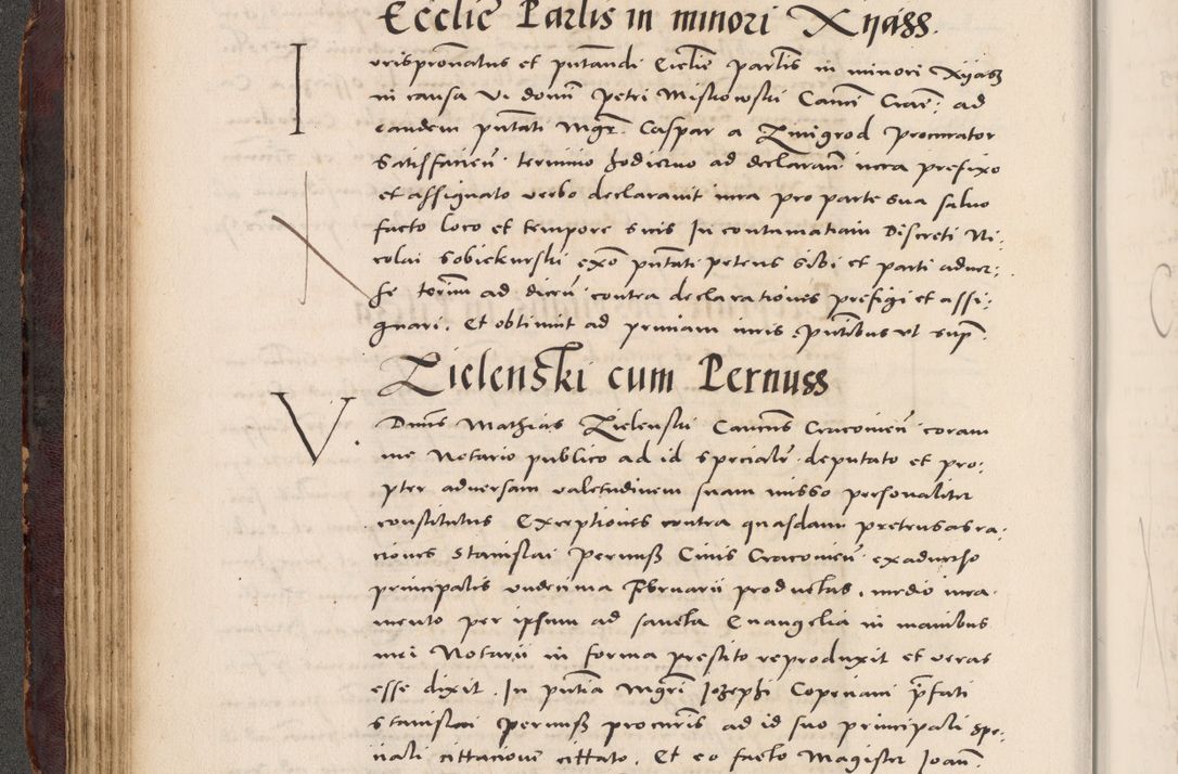 Zdjęcie nr 124 dla obiektu archiwalnego: Acta actorum causarum, sentenciarum tam diffinitivarum quam interloquutoriarum, decretorum, obligationum, quietationum et constitucionum procuratorum coram reverendo domino Bartholomeo Ganthkowski cancellario Gnesnensi, archidiacono et reverendissimi in Christo patris domini Andree Dei gratia episcopi Cracoviensis vicario in spiritualibus generali Cracoviensi ad annum Domini millesimum quingentesimum quingentesimum secundum, cuius indictio decima, pontificatus Julii pape tercii, annus tercius, foeliciter continuantur.