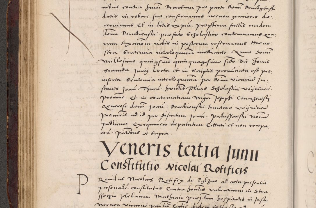 Zdjęcie nr 120 dla obiektu archiwalnego: Acta actorum causarum, sentenciarum tam diffinitivarum quam interloquutoriarum, decretorum, obligationum, quietationum et constitucionum procuratorum coram reverendo domino Bartholomeo Ganthkowski cancellario Gnesnensi, archidiacono et reverendissimi in Christo patris domini Andree Dei gratia episcopi Cracoviensis vicario in spiritualibus generali Cracoviensi ad annum Domini millesimum quingentesimum quingentesimum secundum, cuius indictio decima, pontificatus Julii pape tercii, annus tercius, foeliciter continuantur.