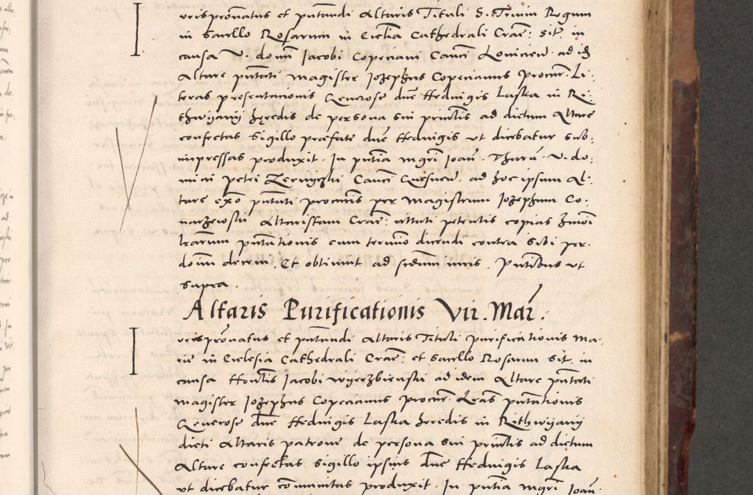 Zdjęcie nr 117 dla obiektu archiwalnego: Acta actorum causarum, sentenciarum tam diffinitivarum quam interloquutoriarum, decretorum, obligationum, quietationum et constitucionum procuratorum coram reverendo domino Bartholomeo Ganthkowski cancellario Gnesnensi, archidiacono et reverendissimi in Christo patris domini Andree Dei gratia episcopi Cracoviensis vicario in spiritualibus generali Cracoviensi ad annum Domini millesimum quingentesimum quingentesimum secundum, cuius indictio decima, pontificatus Julii pape tercii, annus tercius, foeliciter continuantur.