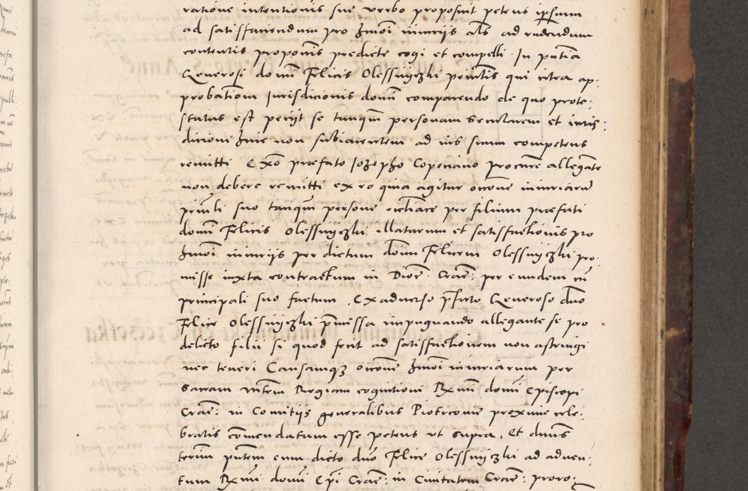 Zdjęcie nr 113 dla obiektu archiwalnego: Acta actorum causarum, sentenciarum tam diffinitivarum quam interloquutoriarum, decretorum, obligationum, quietationum et constitucionum procuratorum coram reverendo domino Bartholomeo Ganthkowski cancellario Gnesnensi, archidiacono et reverendissimi in Christo patris domini Andree Dei gratia episcopi Cracoviensis vicario in spiritualibus generali Cracoviensi ad annum Domini millesimum quingentesimum quingentesimum secundum, cuius indictio decima, pontificatus Julii pape tercii, annus tercius, foeliciter continuantur.