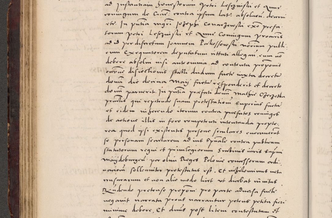 Zdjęcie nr 112 dla obiektu archiwalnego: Acta actorum causarum, sentenciarum tam diffinitivarum quam interloquutoriarum, decretorum, obligationum, quietationum et constitucionum procuratorum coram reverendo domino Bartholomeo Ganthkowski cancellario Gnesnensi, archidiacono et reverendissimi in Christo patris domini Andree Dei gratia episcopi Cracoviensis vicario in spiritualibus generali Cracoviensi ad annum Domini millesimum quingentesimum quingentesimum secundum, cuius indictio decima, pontificatus Julii pape tercii, annus tercius, foeliciter continuantur.