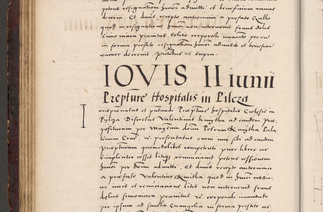 Zdjęcie nr 110 dla obiektu archiwalnego: Acta actorum causarum, sentenciarum tam diffinitivarum quam interloquutoriarum, decretorum, obligationum, quietationum et constitucionum procuratorum coram reverendo domino Bartholomeo Ganthkowski cancellario Gnesnensi, archidiacono et reverendissimi in Christo patris domini Andree Dei gratia episcopi Cracoviensis vicario in spiritualibus generali Cracoviensi ad annum Domini millesimum quingentesimum quingentesimum secundum, cuius indictio decima, pontificatus Julii pape tercii, annus tercius, foeliciter continuantur.