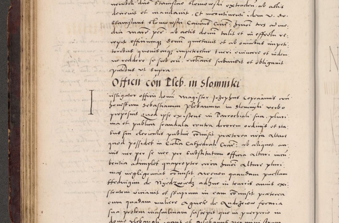 Zdjęcie nr 108 dla obiektu archiwalnego: Acta actorum causarum, sentenciarum tam diffinitivarum quam interloquutoriarum, decretorum, obligationum, quietationum et constitucionum procuratorum coram reverendo domino Bartholomeo Ganthkowski cancellario Gnesnensi, archidiacono et reverendissimi in Christo patris domini Andree Dei gratia episcopi Cracoviensis vicario in spiritualibus generali Cracoviensi ad annum Domini millesimum quingentesimum quingentesimum secundum, cuius indictio decima, pontificatus Julii pape tercii, annus tercius, foeliciter continuantur.