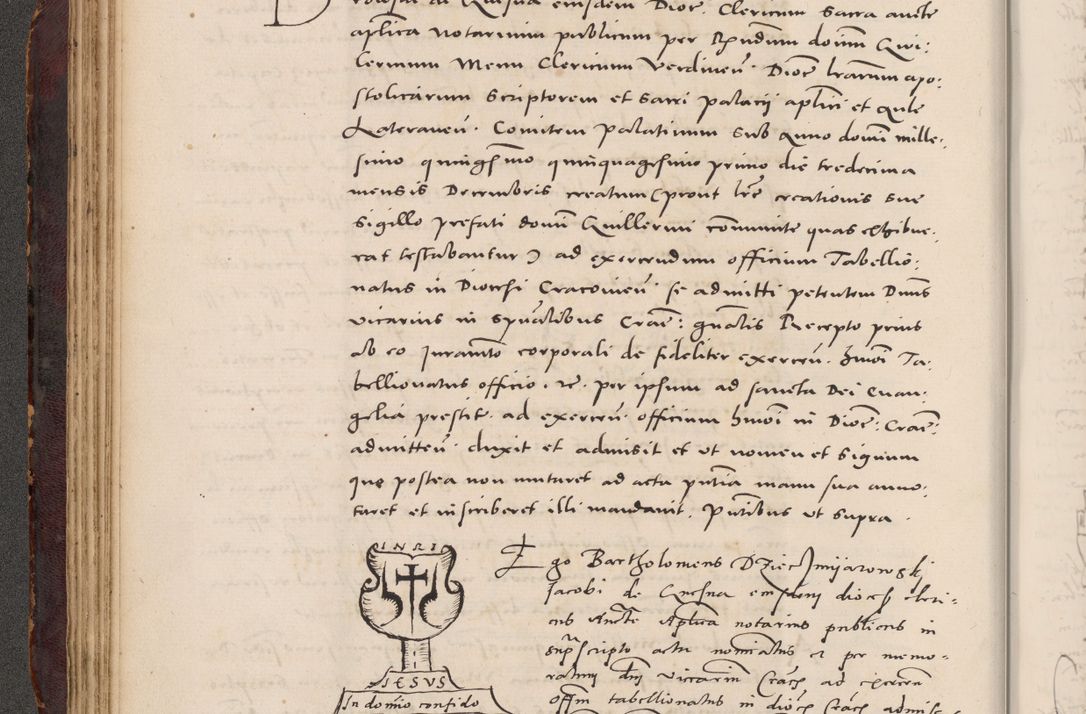 Zdjęcie nr 102 dla obiektu archiwalnego: Acta actorum causarum, sentenciarum tam diffinitivarum quam interloquutoriarum, decretorum, obligationum, quietationum et constitucionum procuratorum coram reverendo domino Bartholomeo Ganthkowski cancellario Gnesnensi, archidiacono et reverendissimi in Christo patris domini Andree Dei gratia episcopi Cracoviensis vicario in spiritualibus generali Cracoviensi ad annum Domini millesimum quingentesimum quingentesimum secundum, cuius indictio decima, pontificatus Julii pape tercii, annus tercius, foeliciter continuantur.