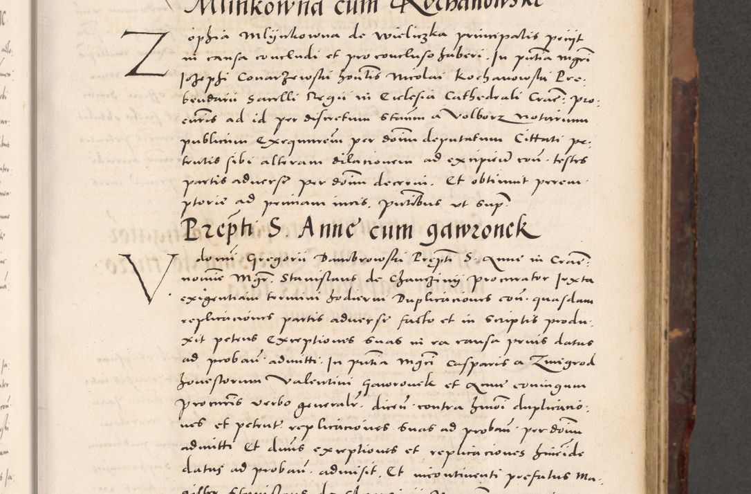 Zdjęcie nr 99 dla obiektu archiwalnego: Acta actorum causarum, sentenciarum tam diffinitivarum quam interloquutoriarum, decretorum, obligationum, quietationum et constitucionum procuratorum coram reverendo domino Bartholomeo Ganthkowski cancellario Gnesnensi, archidiacono et reverendissimi in Christo patris domini Andree Dei gratia episcopi Cracoviensis vicario in spiritualibus generali Cracoviensi ad annum Domini millesimum quingentesimum quingentesimum secundum, cuius indictio decima, pontificatus Julii pape tercii, annus tercius, foeliciter continuantur.