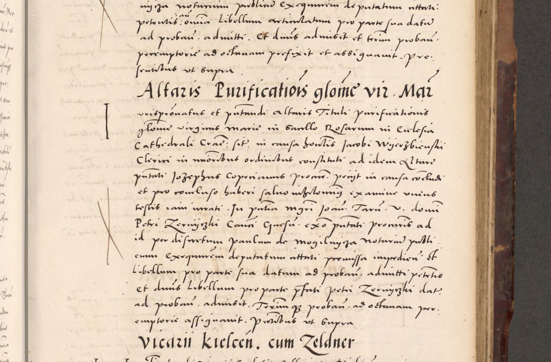 Zdjęcie nr 93 dla obiektu archiwalnego: Acta actorum causarum, sentenciarum tam diffinitivarum quam interloquutoriarum, decretorum, obligationum, quietationum et constitucionum procuratorum coram reverendo domino Bartholomeo Ganthkowski cancellario Gnesnensi, archidiacono et reverendissimi in Christo patris domini Andree Dei gratia episcopi Cracoviensis vicario in spiritualibus generali Cracoviensi ad annum Domini millesimum quingentesimum quingentesimum secundum, cuius indictio decima, pontificatus Julii pape tercii, annus tercius, foeliciter continuantur.