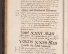 Zdjęcie nr 90 dla obiektu archiwalnego: Acta actorum causarum, sentenciarum tam diffinitivarum quam interloquutoriarum, decretorum, obligationum, quietationum et constitucionum procuratorum coram reverendo domino Bartholomeo Ganthkowski cancellario Gnesnensi, archidiacono et reverendissimi in Christo patris domini Andree Dei gratia episcopi Cracoviensis vicario in spiritualibus generali Cracoviensi ad annum Domini millesimum quingentesimum quingentesimum secundum, cuius indictio decima, pontificatus Julii pape tercii, annus tercius, foeliciter continuantur.