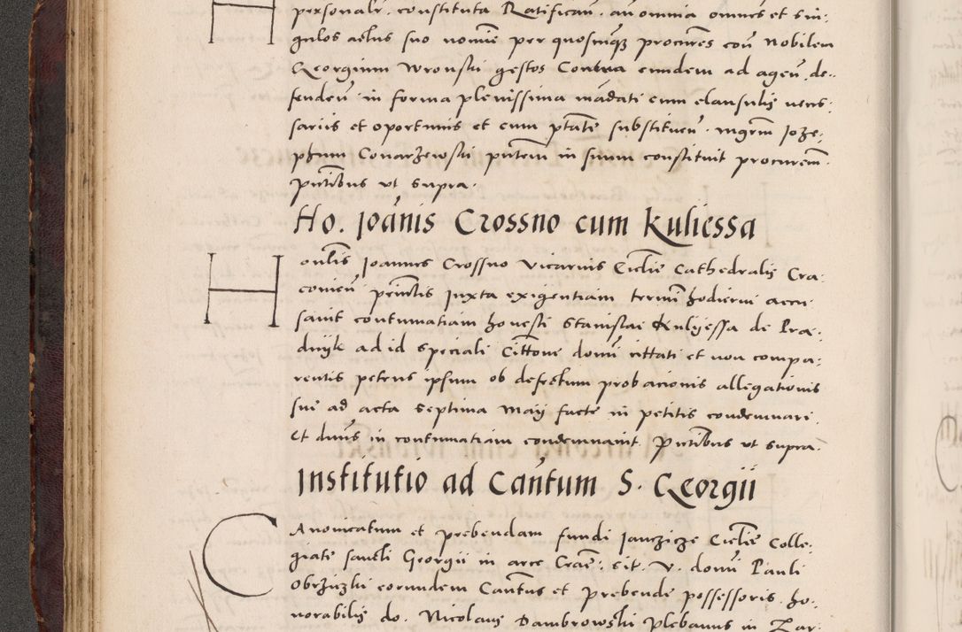 Zdjęcie nr 88 dla obiektu archiwalnego: Acta actorum causarum, sentenciarum tam diffinitivarum quam interloquutoriarum, decretorum, obligationum, quietationum et constitucionum procuratorum coram reverendo domino Bartholomeo Ganthkowski cancellario Gnesnensi, archidiacono et reverendissimi in Christo patris domini Andree Dei gratia episcopi Cracoviensis vicario in spiritualibus generali Cracoviensi ad annum Domini millesimum quingentesimum quingentesimum secundum, cuius indictio decima, pontificatus Julii pape tercii, annus tercius, foeliciter continuantur.