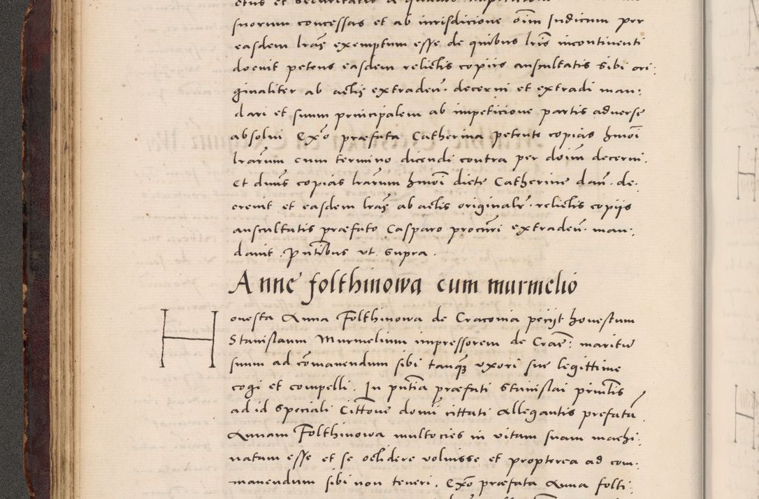 Zdjęcie nr 86 dla obiektu archiwalnego: Acta actorum causarum, sentenciarum tam diffinitivarum quam interloquutoriarum, decretorum, obligationum, quietationum et constitucionum procuratorum coram reverendo domino Bartholomeo Ganthkowski cancellario Gnesnensi, archidiacono et reverendissimi in Christo patris domini Andree Dei gratia episcopi Cracoviensis vicario in spiritualibus generali Cracoviensi ad annum Domini millesimum quingentesimum quingentesimum secundum, cuius indictio decima, pontificatus Julii pape tercii, annus tercius, foeliciter continuantur.