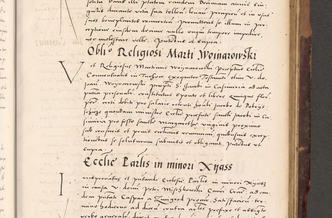 Zdjęcie nr 81 dla obiektu archiwalnego: Acta actorum causarum, sentenciarum tam diffinitivarum quam interloquutoriarum, decretorum, obligationum, quietationum et constitucionum procuratorum coram reverendo domino Bartholomeo Ganthkowski cancellario Gnesnensi, archidiacono et reverendissimi in Christo patris domini Andree Dei gratia episcopi Cracoviensis vicario in spiritualibus generali Cracoviensi ad annum Domini millesimum quingentesimum quingentesimum secundum, cuius indictio decima, pontificatus Julii pape tercii, annus tercius, foeliciter continuantur.