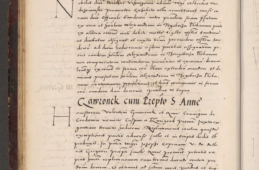 Zdjęcie nr 80 dla obiektu archiwalnego: Acta actorum causarum, sentenciarum tam diffinitivarum quam interloquutoriarum, decretorum, obligationum, quietationum et constitucionum procuratorum coram reverendo domino Bartholomeo Ganthkowski cancellario Gnesnensi, archidiacono et reverendissimi in Christo patris domini Andree Dei gratia episcopi Cracoviensis vicario in spiritualibus generali Cracoviensi ad annum Domini millesimum quingentesimum quingentesimum secundum, cuius indictio decima, pontificatus Julii pape tercii, annus tercius, foeliciter continuantur.