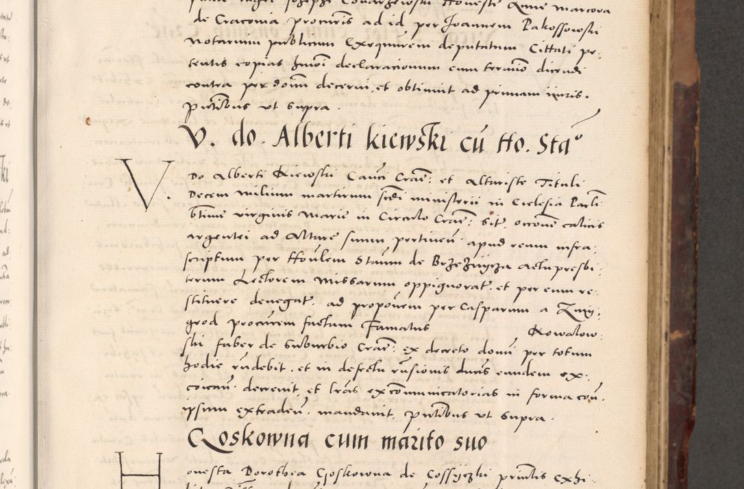 Zdjęcie nr 77 dla obiektu archiwalnego: Acta actorum causarum, sentenciarum tam diffinitivarum quam interloquutoriarum, decretorum, obligationum, quietationum et constitucionum procuratorum coram reverendo domino Bartholomeo Ganthkowski cancellario Gnesnensi, archidiacono et reverendissimi in Christo patris domini Andree Dei gratia episcopi Cracoviensis vicario in spiritualibus generali Cracoviensi ad annum Domini millesimum quingentesimum quingentesimum secundum, cuius indictio decima, pontificatus Julii pape tercii, annus tercius, foeliciter continuantur.