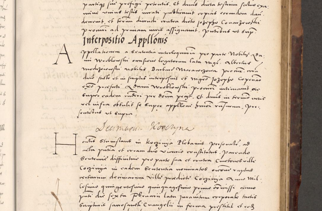 Zdjęcie nr 75 dla obiektu archiwalnego: Acta actorum causarum, sentenciarum tam diffinitivarum quam interloquutoriarum, decretorum, obligationum, quietationum et constitucionum procuratorum coram reverendo domino Bartholomeo Ganthkowski cancellario Gnesnensi, archidiacono et reverendissimi in Christo patris domini Andree Dei gratia episcopi Cracoviensis vicario in spiritualibus generali Cracoviensi ad annum Domini millesimum quingentesimum quingentesimum secundum, cuius indictio decima, pontificatus Julii pape tercii, annus tercius, foeliciter continuantur.