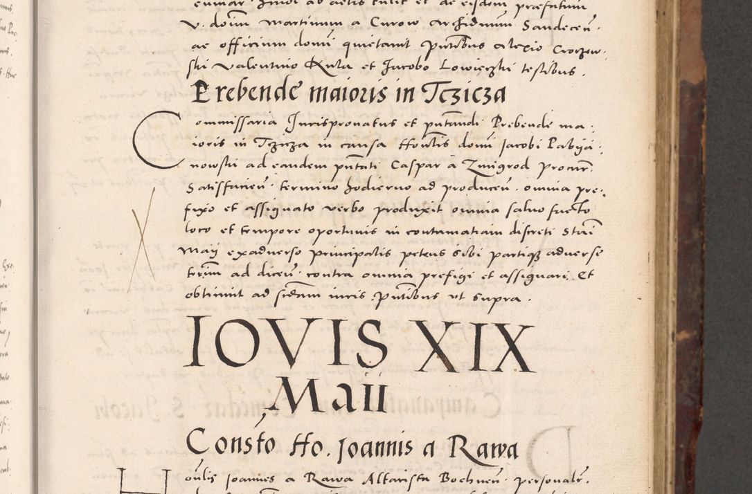 Zdjęcie nr 69 dla obiektu archiwalnego: Acta actorum causarum, sentenciarum tam diffinitivarum quam interloquutoriarum, decretorum, obligationum, quietationum et constitucionum procuratorum coram reverendo domino Bartholomeo Ganthkowski cancellario Gnesnensi, archidiacono et reverendissimi in Christo patris domini Andree Dei gratia episcopi Cracoviensis vicario in spiritualibus generali Cracoviensi ad annum Domini millesimum quingentesimum quingentesimum secundum, cuius indictio decima, pontificatus Julii pape tercii, annus tercius, foeliciter continuantur.