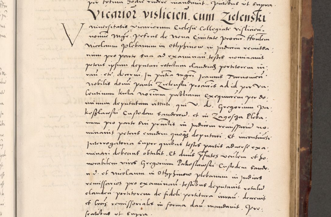 Zdjęcie nr 63 dla obiektu archiwalnego: Acta actorum causarum, sentenciarum tam diffinitivarum quam interloquutoriarum, decretorum, obligationum, quietationum et constitucionum procuratorum coram reverendo domino Bartholomeo Ganthkowski cancellario Gnesnensi, archidiacono et reverendissimi in Christo patris domini Andree Dei gratia episcopi Cracoviensis vicario in spiritualibus generali Cracoviensi ad annum Domini millesimum quingentesimum quingentesimum secundum, cuius indictio decima, pontificatus Julii pape tercii, annus tercius, foeliciter continuantur.
