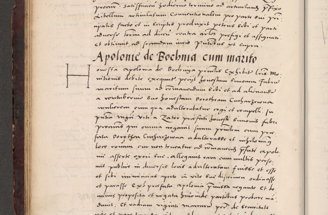 Zdjęcie nr 62 dla obiektu archiwalnego: Acta actorum causarum, sentenciarum tam diffinitivarum quam interloquutoriarum, decretorum, obligationum, quietationum et constitucionum procuratorum coram reverendo domino Bartholomeo Ganthkowski cancellario Gnesnensi, archidiacono et reverendissimi in Christo patris domini Andree Dei gratia episcopi Cracoviensis vicario in spiritualibus generali Cracoviensi ad annum Domini millesimum quingentesimum quingentesimum secundum, cuius indictio decima, pontificatus Julii pape tercii, annus tercius, foeliciter continuantur.