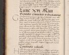 Zdjęcie nr 58 dla obiektu archiwalnego: Acta actorum causarum, sentenciarum tam diffinitivarum quam interloquutoriarum, decretorum, obligationum, quietationum et constitucionum procuratorum coram reverendo domino Bartholomeo Ganthkowski cancellario Gnesnensi, archidiacono et reverendissimi in Christo patris domini Andree Dei gratia episcopi Cracoviensis vicario in spiritualibus generali Cracoviensi ad annum Domini millesimum quingentesimum quingentesimum secundum, cuius indictio decima, pontificatus Julii pape tercii, annus tercius, foeliciter continuantur.