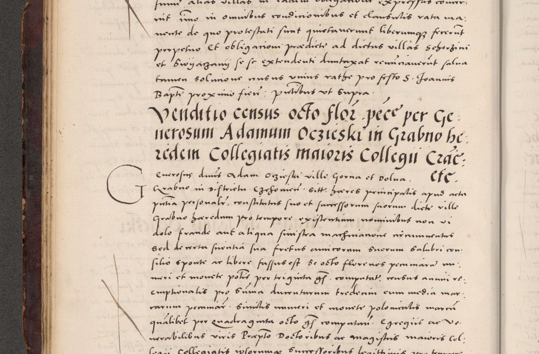 Zdjęcie nr 54 dla obiektu archiwalnego: Acta actorum causarum, sentenciarum tam diffinitivarum quam interloquutoriarum, decretorum, obligationum, quietationum et constitucionum procuratorum coram reverendo domino Bartholomeo Ganthkowski cancellario Gnesnensi, archidiacono et reverendissimi in Christo patris domini Andree Dei gratia episcopi Cracoviensis vicario in spiritualibus generali Cracoviensi ad annum Domini millesimum quingentesimum quingentesimum secundum, cuius indictio decima, pontificatus Julii pape tercii, annus tercius, foeliciter continuantur.