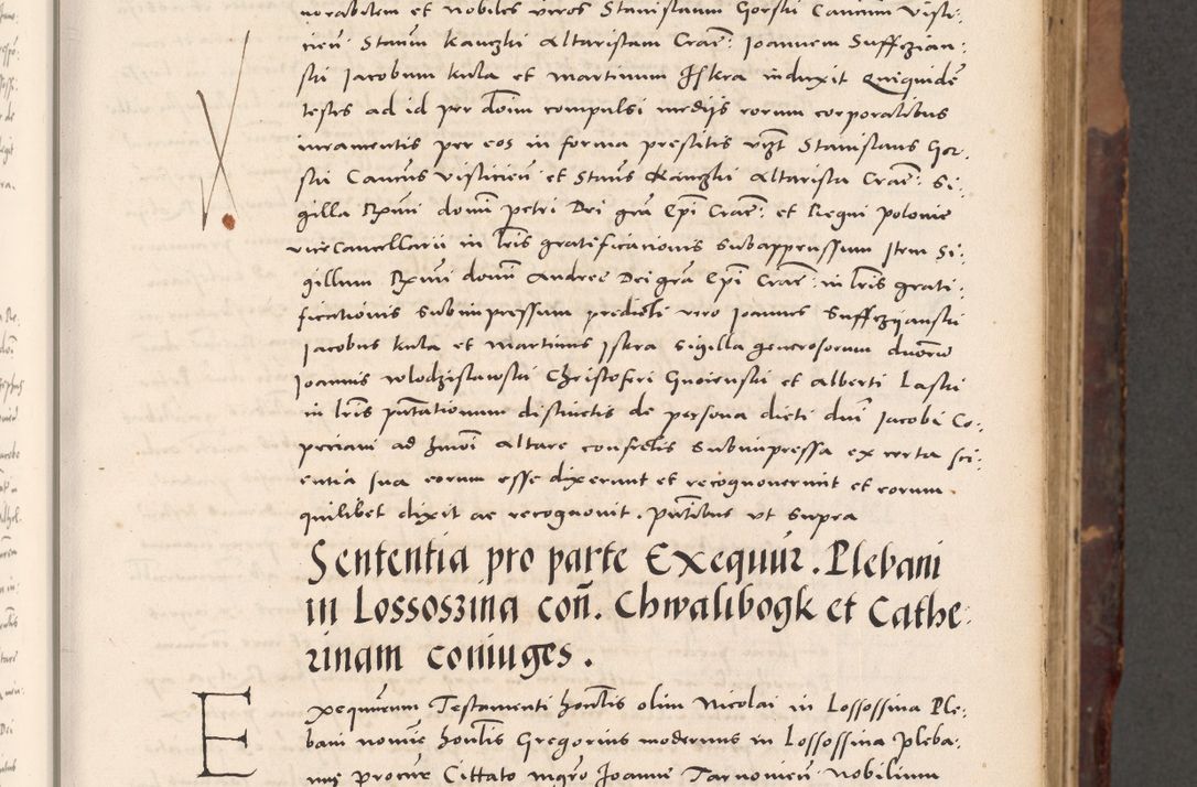 Zdjęcie nr 51 dla obiektu archiwalnego: Acta actorum causarum, sentenciarum tam diffinitivarum quam interloquutoriarum, decretorum, obligationum, quietationum et constitucionum procuratorum coram reverendo domino Bartholomeo Ganthkowski cancellario Gnesnensi, archidiacono et reverendissimi in Christo patris domini Andree Dei gratia episcopi Cracoviensis vicario in spiritualibus generali Cracoviensi ad annum Domini millesimum quingentesimum quingentesimum secundum, cuius indictio decima, pontificatus Julii pape tercii, annus tercius, foeliciter continuantur.