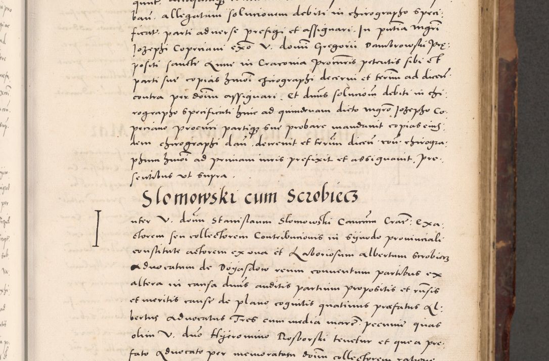 Zdjęcie nr 47 dla obiektu archiwalnego: Acta actorum causarum, sentenciarum tam diffinitivarum quam interloquutoriarum, decretorum, obligationum, quietationum et constitucionum procuratorum coram reverendo domino Bartholomeo Ganthkowski cancellario Gnesnensi, archidiacono et reverendissimi in Christo patris domini Andree Dei gratia episcopi Cracoviensis vicario in spiritualibus generali Cracoviensi ad annum Domini millesimum quingentesimum quingentesimum secundum, cuius indictio decima, pontificatus Julii pape tercii, annus tercius, foeliciter continuantur.